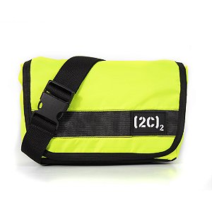 Pochete / Hip Bag Grande Amarelo Fluor
