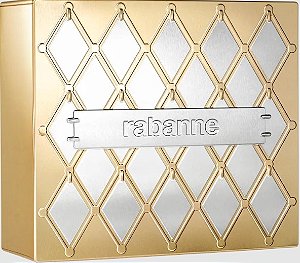 Conjunto Million Gold for Her Rabanne Feminino - Perfume Eau de Parfum Refilável 90ml + Loção Hidratante Corporal 100ml