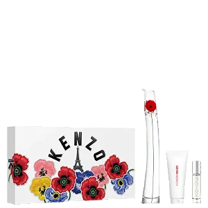 Conjunto Flower By KENZO Feminino Eau de Parfum 100ml + Loção Hidratante Corporal 75ml + Travel Size 10ml