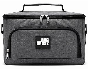 Bolsa Térmica Slim Cinza Escuro
