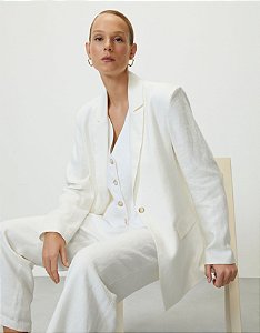 BLAZER LINHO FORTALEZA OFF WHITE