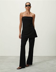 BLUSA SEM ALÇAS CREPE 360