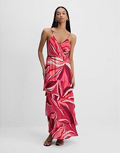 VESTIDO PINCELADAS VERMELHAS