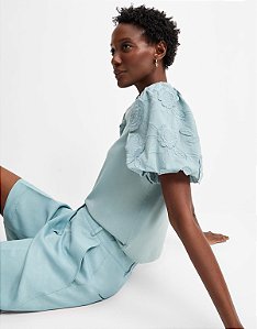 T-SHIRT MANGA BALONÊ