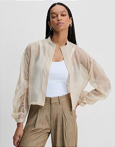 BOMBER AMPLA DETALHE FRANZIDO