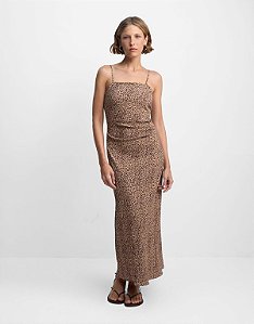 VESTIDO ONÇA CLARA