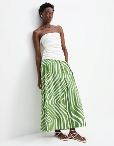 SAIA GRÁFICO BICOLOR VERDE