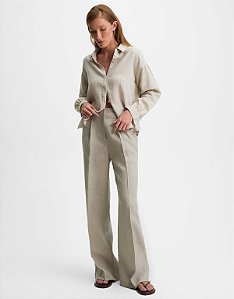 CALÇA AFUNILADA LINHO