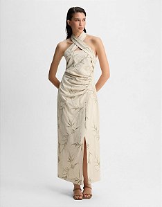 VESTIDO BORDADO BOTANICO