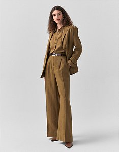 CALÇA LINHO ALFAIATADA