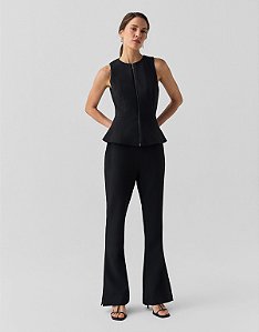 CALÇA BOOTCUT ALFAIATADA