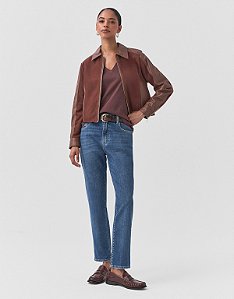 CALÇA JEANS SLIM FIVE POCKETS