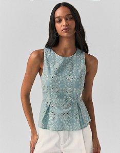 BLUSA LAISE BICOLOR