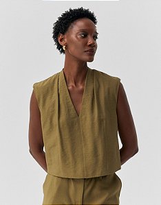BLUSA RETA PREGAS