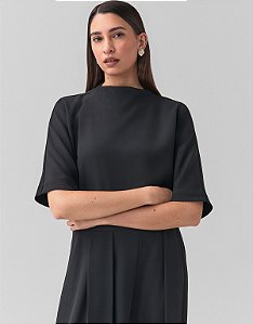 BLUSA MANGA CURTA GOLA