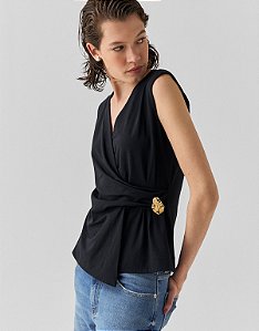 BLUSA MALHA TRANSPASSADA
