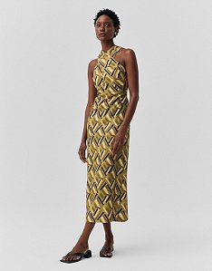 VESTIDO GRÁFICO OLIVA