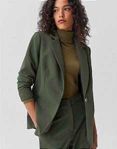 BLAZER BRASÍLIA ALFAIATADO VERDE