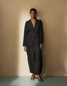 CALÇA HAREM PLISSADA