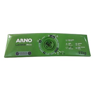 PAINEL COM ADESIVO DECORATIVO PARA TANQUINHO ARNO LAVETE INTENSE/ ECO - 8/10/11KG - ORIGINAL
