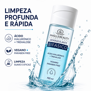 Demaquilante Bifásico Phállebeauty