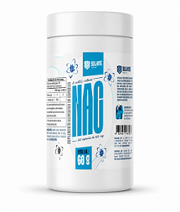 NAC (N-Acetil-Cisteína) 600mg – 120 Cápsulas Bulking Nutrition