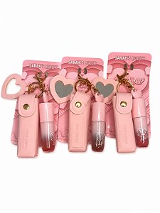 Sarah's Beauty Lip Gloss Chaveiro com Porta-Gloss