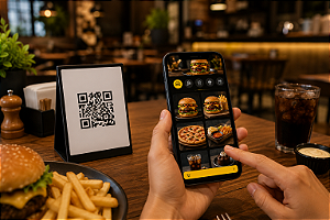 Cardápio Digital para Restaurante | QR Code, Pedidos Online e Autoatendimento