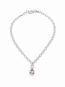 Pulseira Gota Rosa