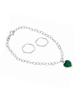 Kit Copa: Pulseira e Argola