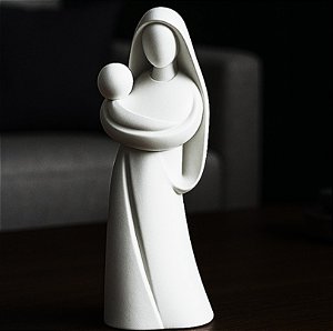 Estatueta Nossa senhora e o Menino Jesus