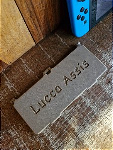 Porta Cartão Jogos do Nintendo Switch Personalizado
