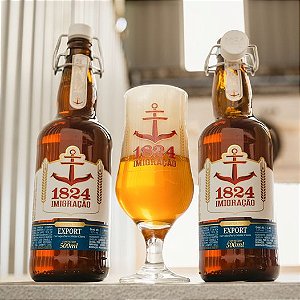 Kit Cerveja Imigracao Export 500ml + Taça
