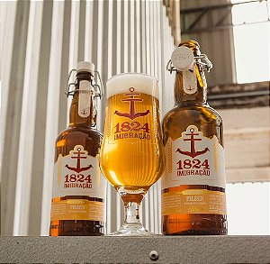 Kit Cerveja Imigracao Pilsen 500ml + Taça