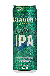 Pack 8un Cerveja Patagonia IPA Lata 350ml