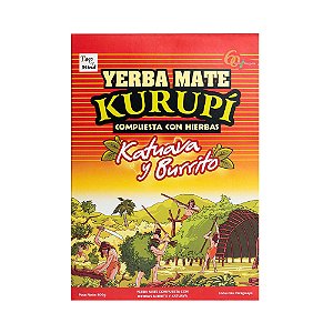 Erva Yerba Mate Kurupi Katuava e Burrito  500gr