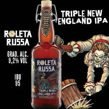 Cerveja Roleta Russa Triple New England IPA 500ml