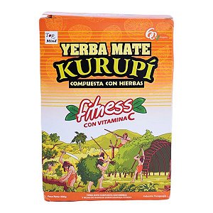 Erva Yerba Mate Kurupi Fitness 500gr
