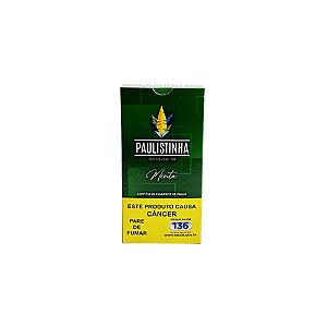 Palheiro Paulistinha Classic Menta 20un