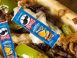 Batata Pringles Philly Cheesesteak Importada 158g