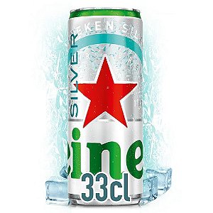Cerveja Heineken Silver Importada Lata 330ml