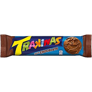 Biscoito Trakinas Recheado Chocolate 126g