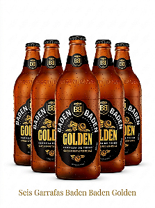 Pack 6un Cerveja Baden  Golden 600ml