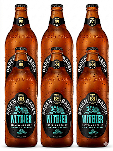 Pack 6un Cerveja Baden Witbier  600ml