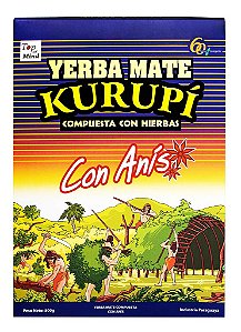 Erva Yerba Mate Kurupi Con Anís 500gr
