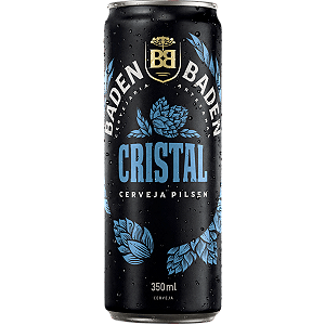 Cerveja Baden Cristal Lata 350ml