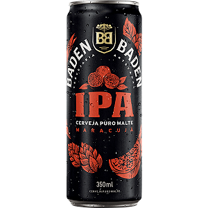 Cerveja Baden IPA Maracujá Lata 350ml