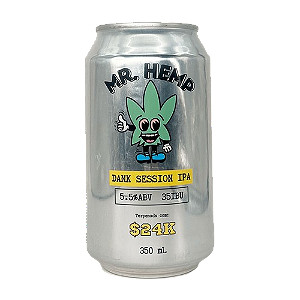 Cerveja Hipnose Mr. Hemp Dank Session IPA 350ml