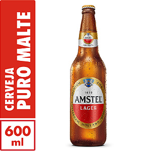 Cerveja Amstel Lager Ret 600ml