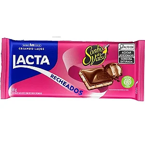 Chocolate Barra Lacta Sonho de Valsa 98g